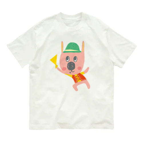 うさぎの応援団💗 オーガニックコットンTシャツ