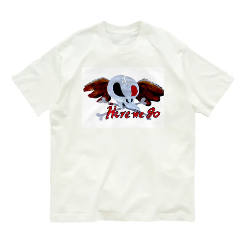 Here we go オーガニックコットンTシャツ