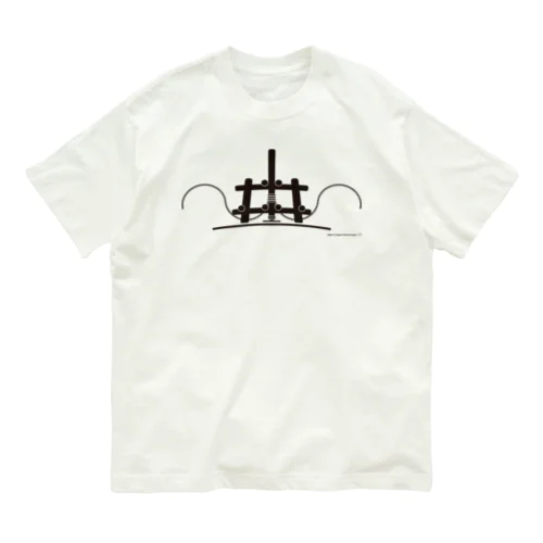 ジャンボ火起こしTシャツ（薄） Organic Cotton T-Shirt