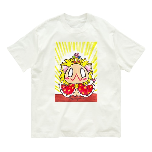 皇帝ライオン Organic Cotton T-Shirt