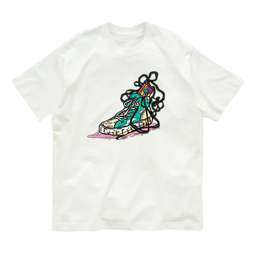 Cassette Sneaker Organic Cotton T-Shirt