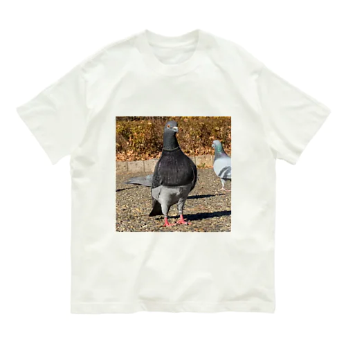 ハト人 Organic Cotton T-Shirt