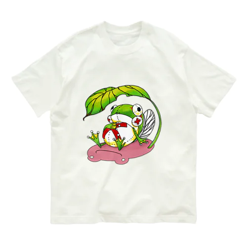 メカアマガエル Organic Cotton T-Shirt