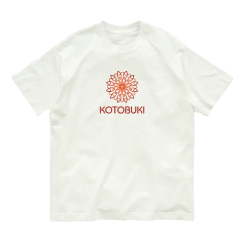 KOTOBUKIロゴ Organic Cotton T-Shirt