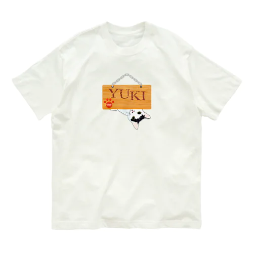 上カラYUKI・シリーズ Organic Cotton T-Shirt