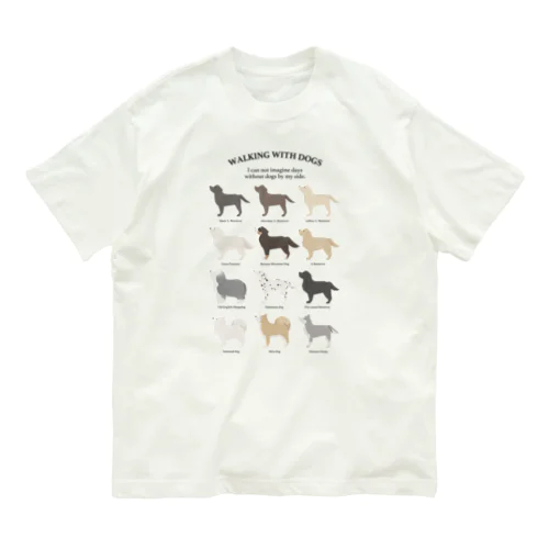 チャリティ/大型犬シリーズ Organic Cotton T-Shirt