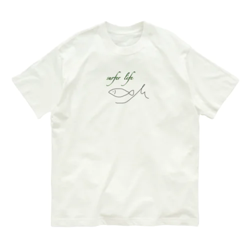 surfer Life II オーガニックコットンTシャツ