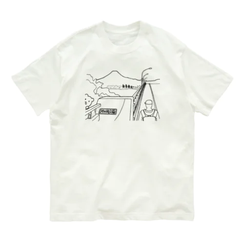 ムナモトキャンパー３ Organic Cotton T-Shirt