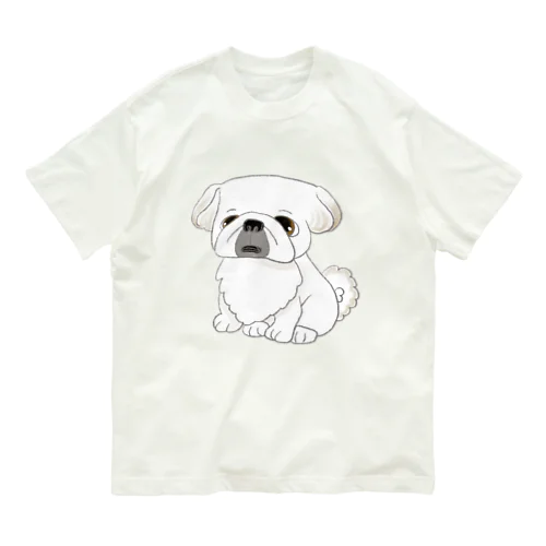 もっちりペキニーズ Organic Cotton T-Shirt