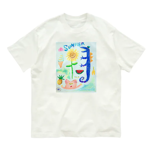 SUMMER オーガニックコットンTシャツ