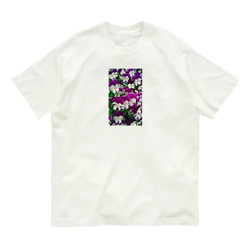 Pansy オーガニックコットンTシャツ