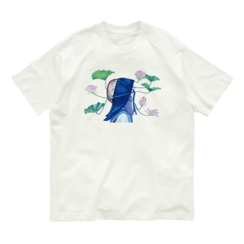 花に寄生される少女 Organic Cotton T-Shirt