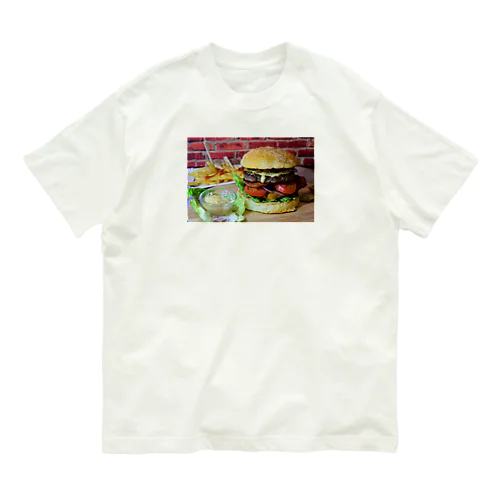 ザ・ハンバーガー オーガニックコットンTシャツ