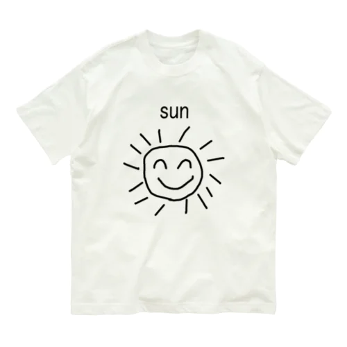 sun オーガニックコットンTシャツ