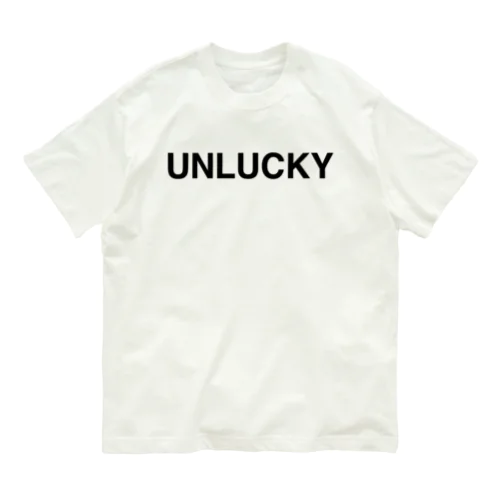 UNLUCKY-アンラッキー- オーガニックコットンTシャツ