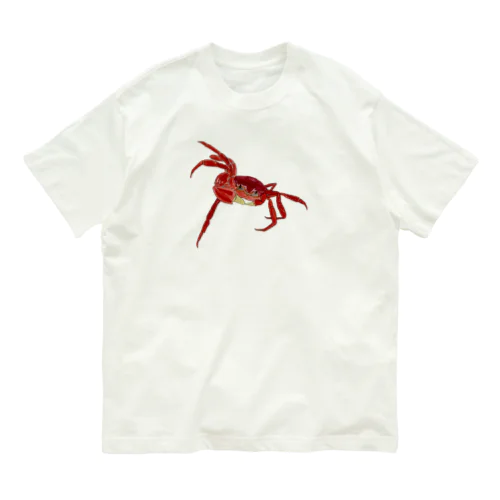 カニ Organic Cotton T-Shirt