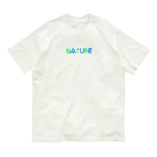 Nature デザイン オーガニックコットンTシャツ