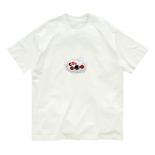 CO2 ~二酸化炭素～ オーガニックコットンTシャツ