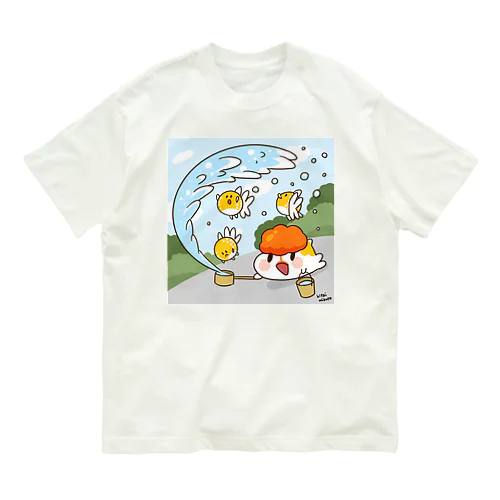 打ち水 オーガニックコットンTシャツ