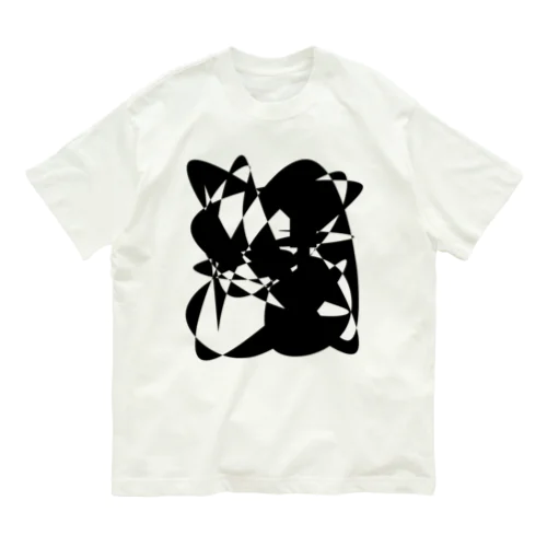 シルエットMONO オーガニックコットンTシャツ