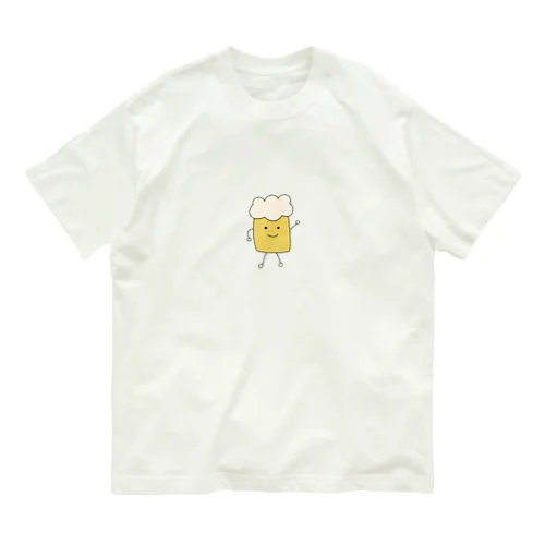 ビールくん Organic Cotton T-Shirt