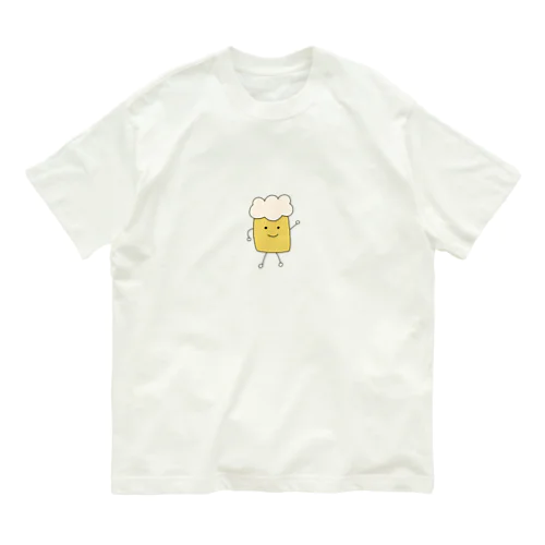 ビールくん オーガニックコットンTシャツ