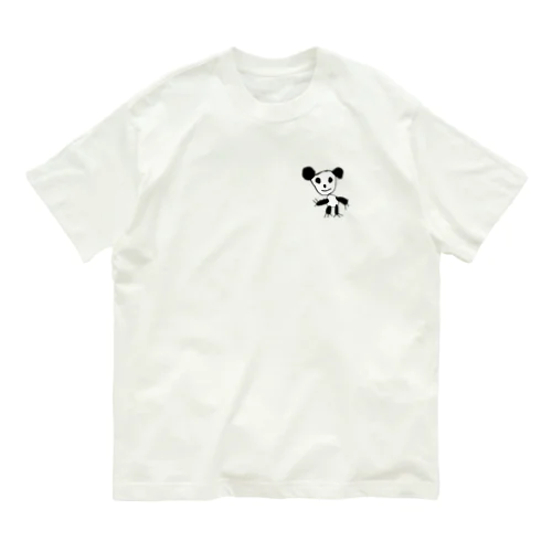 panda オーガニックコットンTシャツ