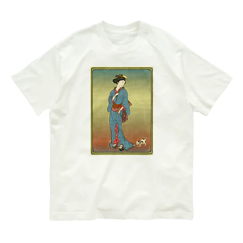 "美人画" 1-#1 オーガニックコットンTシャツ