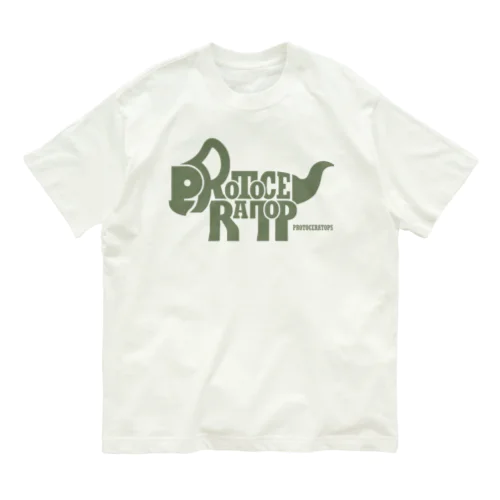 プロトケラトプス Organic Cotton T-Shirt
