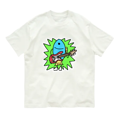 シンガーソングライター魚ちゃんTシャツ Organic Cotton T-Shirt