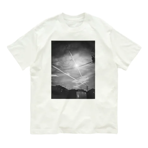 何か降ってきた。 Organic Cotton T-Shirt