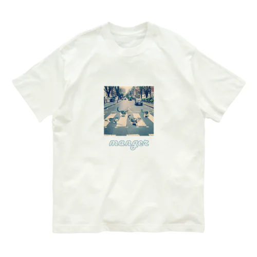 manger アビイ・ロード オーガニックコットンTシャツ