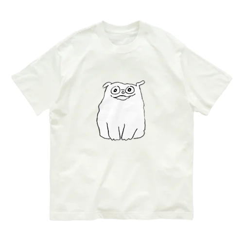 パグ オーガニックコットンTシャツ