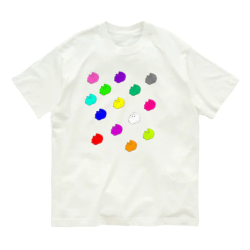 カラバリコロコロチンコロ Organic Cotton T-Shirt