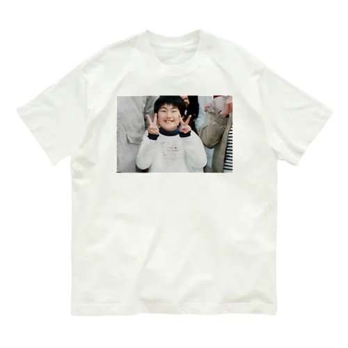 ｢服の白さと肌の白さがもうちょいで50:50｣ Organic Cotton T-Shirt