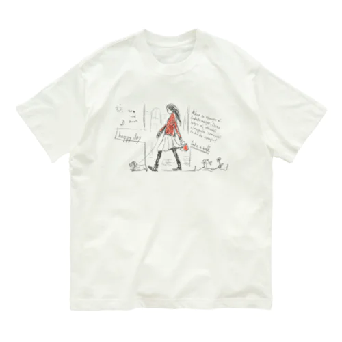 Take a Walk オーガニックコットンTシャツ