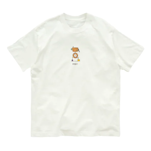 RoBot. ロボット オーガニックコットンTシャツ