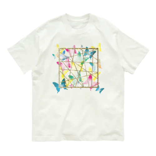 GOLDと蝶々 Organic Cotton T-Shirt