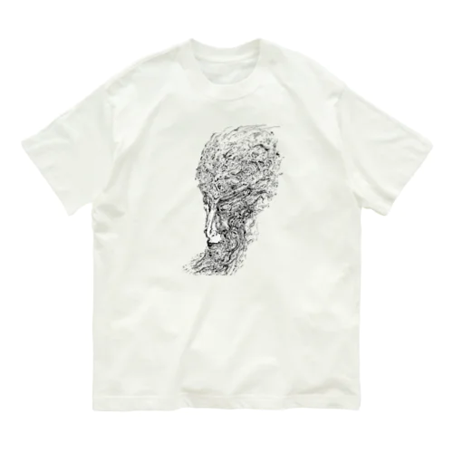 quiet man オーガニックコットンTシャツ