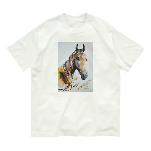 黄金の馬２０２１ オーガニックコットンTシャツ