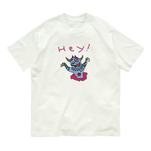 Hey！ Organic Cotton T-Shirt