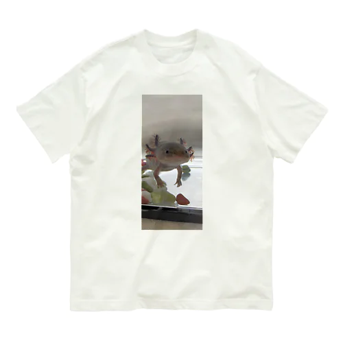 ウーパールーパー　うるちゃん Organic Cotton T-Shirt