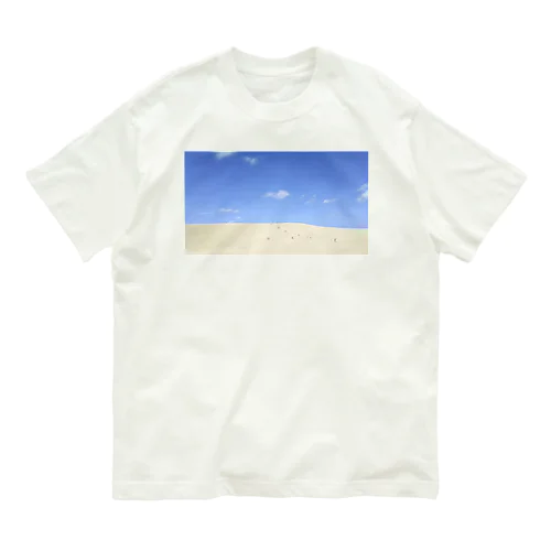 砂丘 オーガニックコットンTシャツ