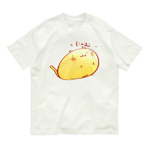 にゃむねこ オーガニックコットンTシャツ