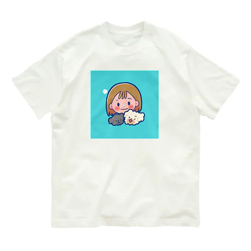 もっちとれんれん オーガニックコットンTシャツ