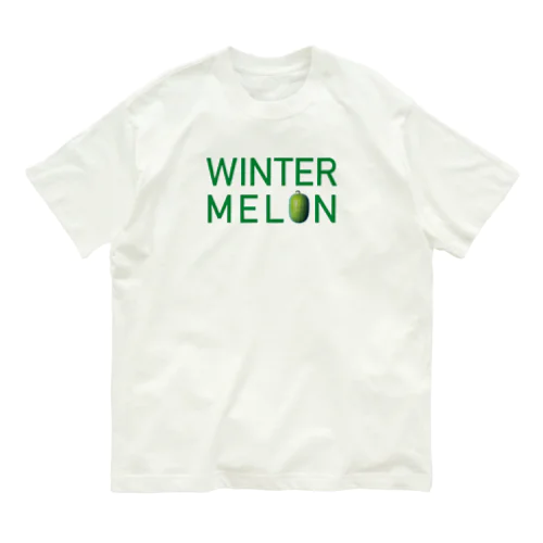 WINTER MELON 冬瓜1 Organic Cotton T-Shirt