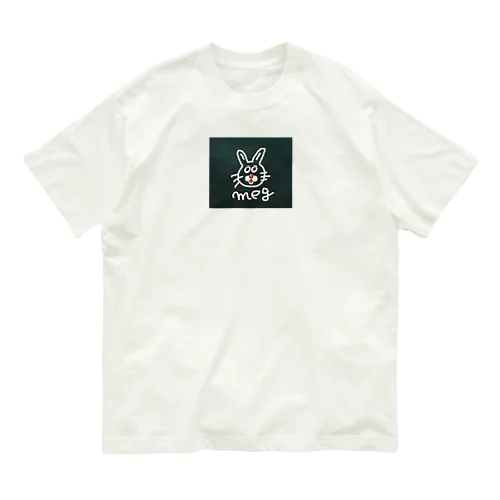 megうさ オーガニックコットンTシャツ