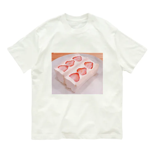 ショートケーキ Organic Cotton T-Shirt