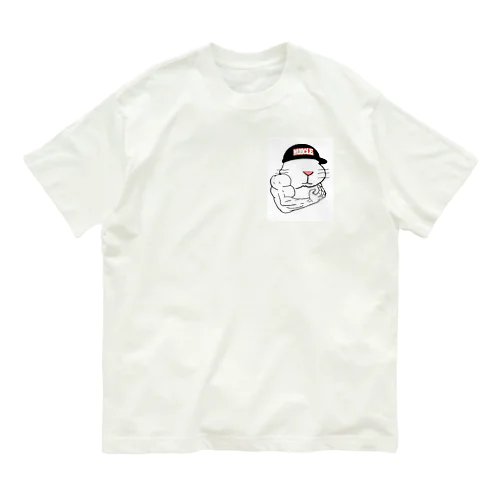 マッスルうさぎ Organic Cotton T-Shirt