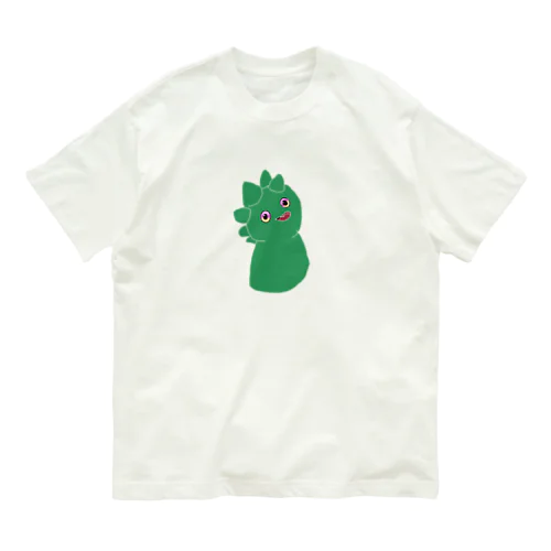 緑の可愛い子 Organic Cotton T-Shirt